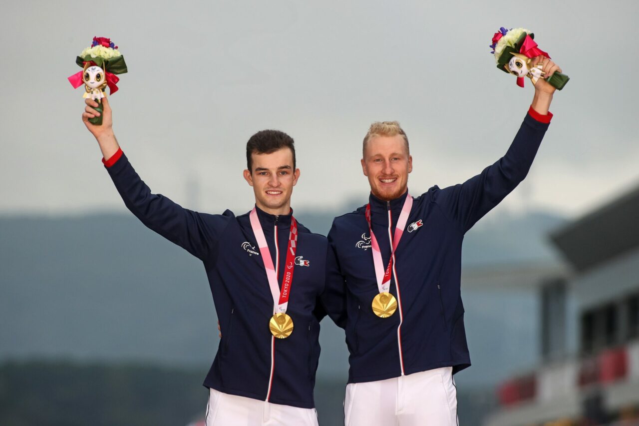 Alexandre Lloveras : un médaillé d'Or aux Jeux paralympique de Tokyo 2021, en sport étude à l'IFMKDV de Lyon 1 Alex et Corentin, médaillés d'or aux Jeux Paralympiques Tokyo 2021
